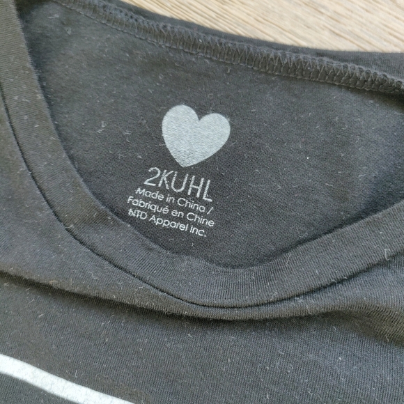 2KUHL - #Hashtag Cropped Graphic Tee - Picture 2 of 4